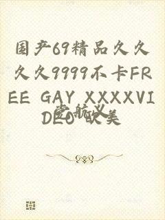 国产69精品久久久久9999不卡FREE GAY XXXXVIDEO 欧美